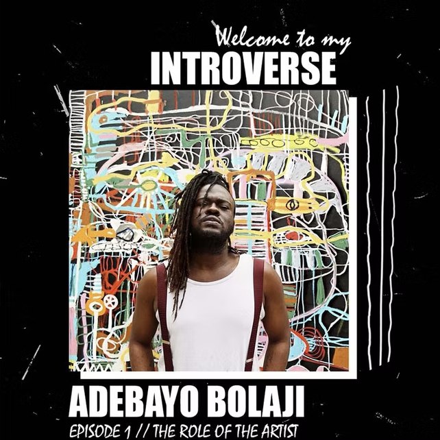 Real Talk & Rhyme episode one artwork featuring Adebayo Bolaji